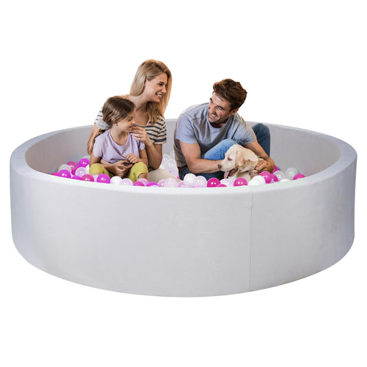 COZYTRAUM foam ball pit outer wall supports safe play.
