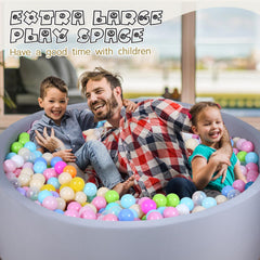 COZYTRAUM foam ball pit soft bottom cushions every move.