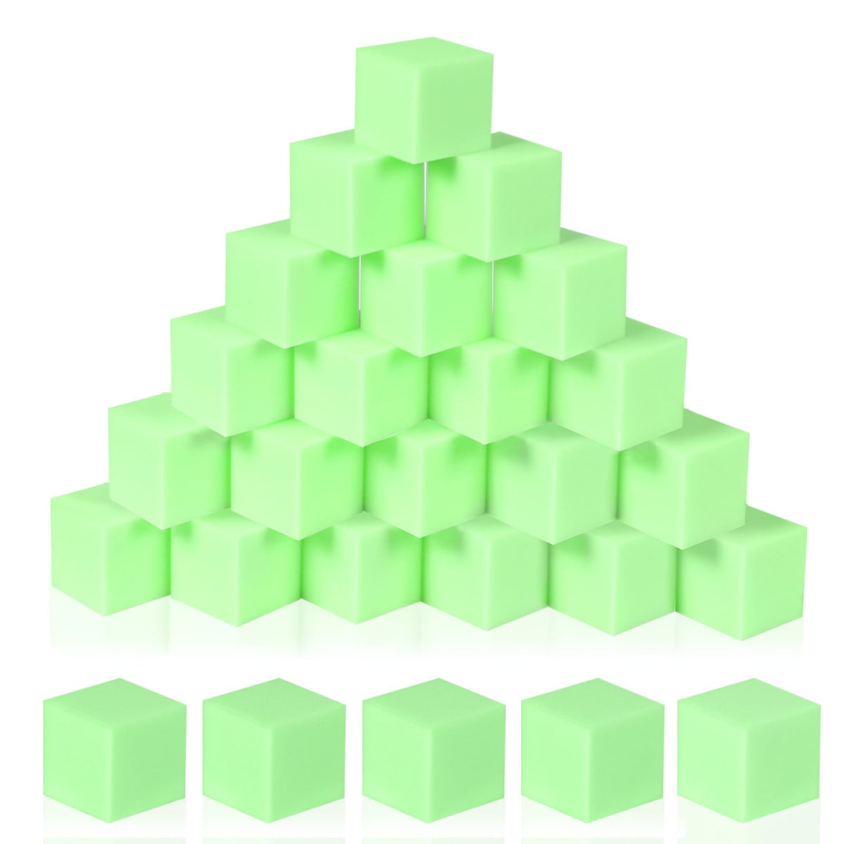 Cozytraum foam cubes 5-12 inch size provide soft cushioning for play areas