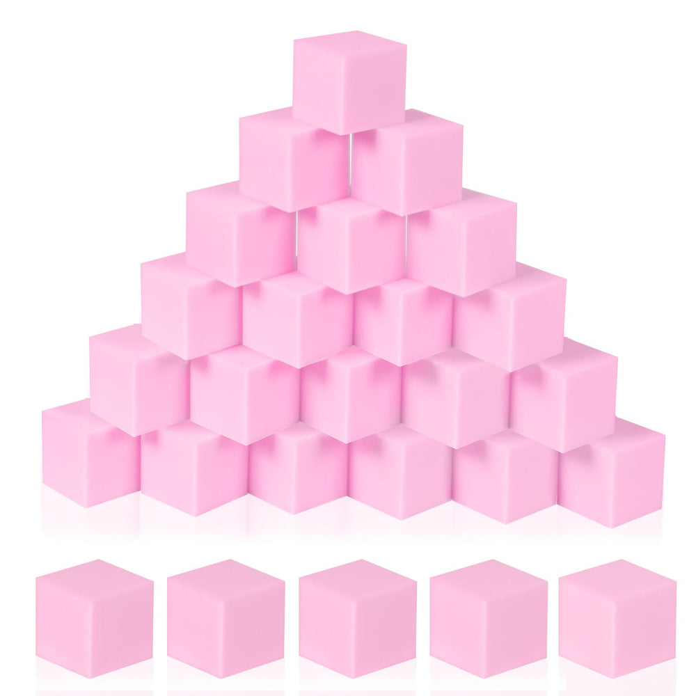COZYTRAUM pink foam cubes close-up showing soft padding for safe play