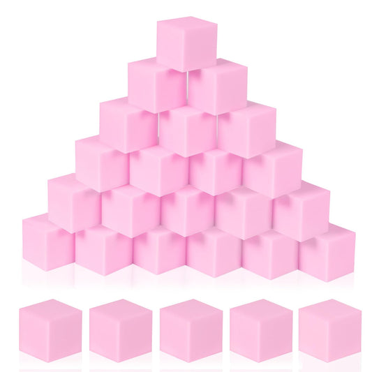 COZYTRAUM pink foam cubes close-up showing soft padding for safe play