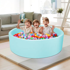 COZYTRAUM-vacuum-sealed-ball-pit-unpack-expand provides compact storage after play.