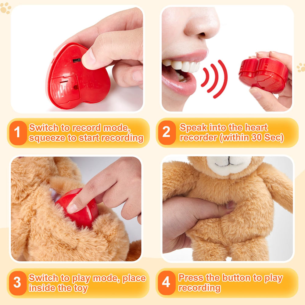 CozyWorld heartbeat bear playback panel close up demonstrating playback