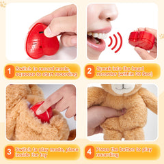 CozyWorld heartbeat bear playback panel close up demonstrating playback