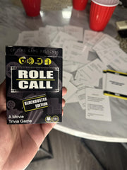 Family night setup featuring CP TIME Role Call Blackbuster Edition for inclusive play.