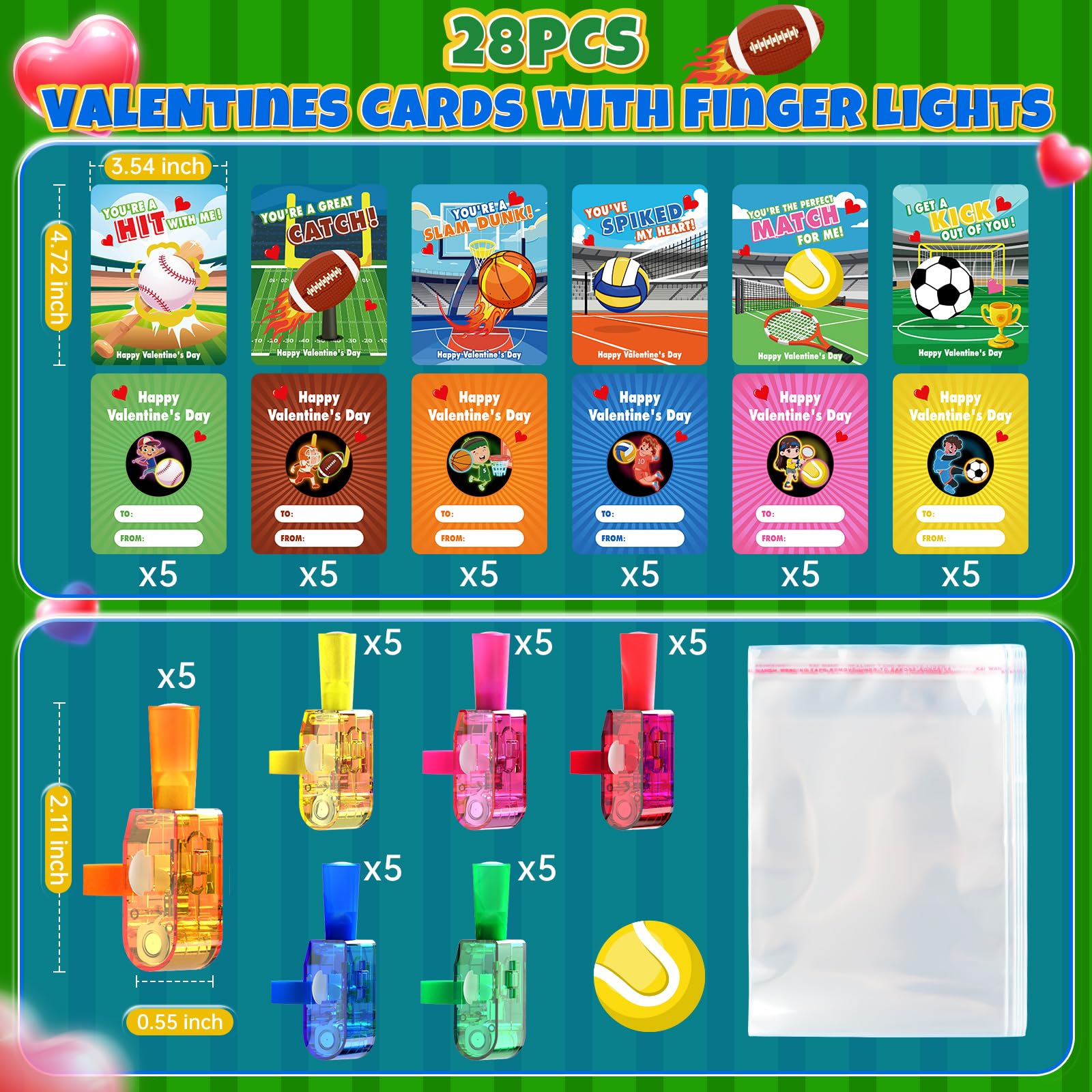 CPSYUB classroom valentines exchange items promote sharing and fun.