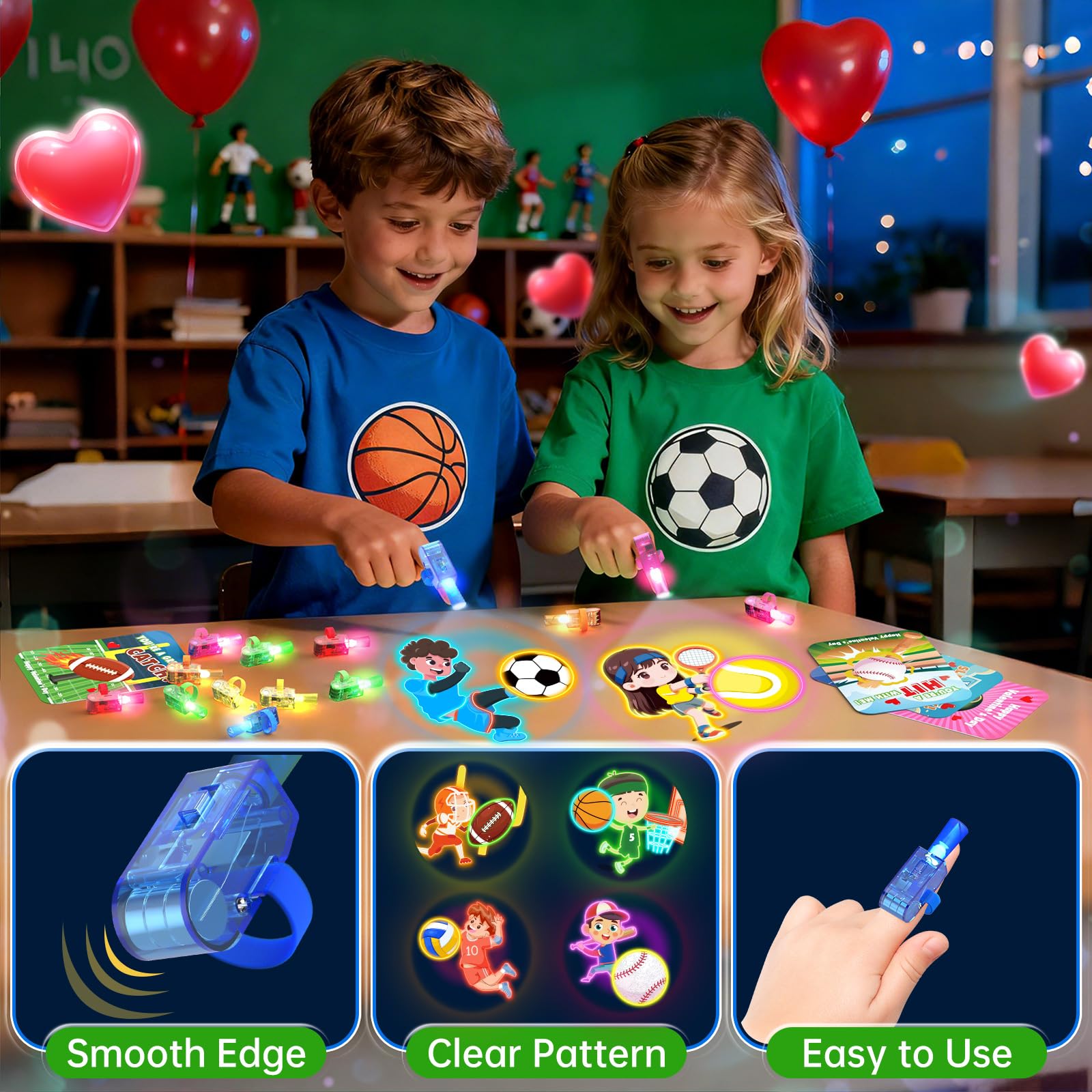 CPSYUB glow-in-the-dark sports designs spark imagination at night.