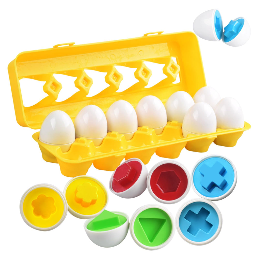 CPSYUB matching eggs demonstrate color recognition for early learning.