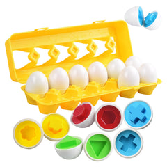 CPSYUB matching eggs demonstrate color recognition for early learning.