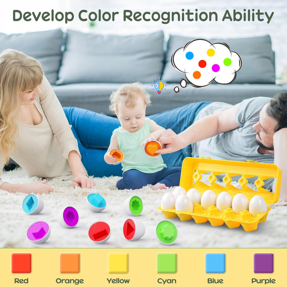 CPSYUB Montessori eggs open and close for hands on motor practice.