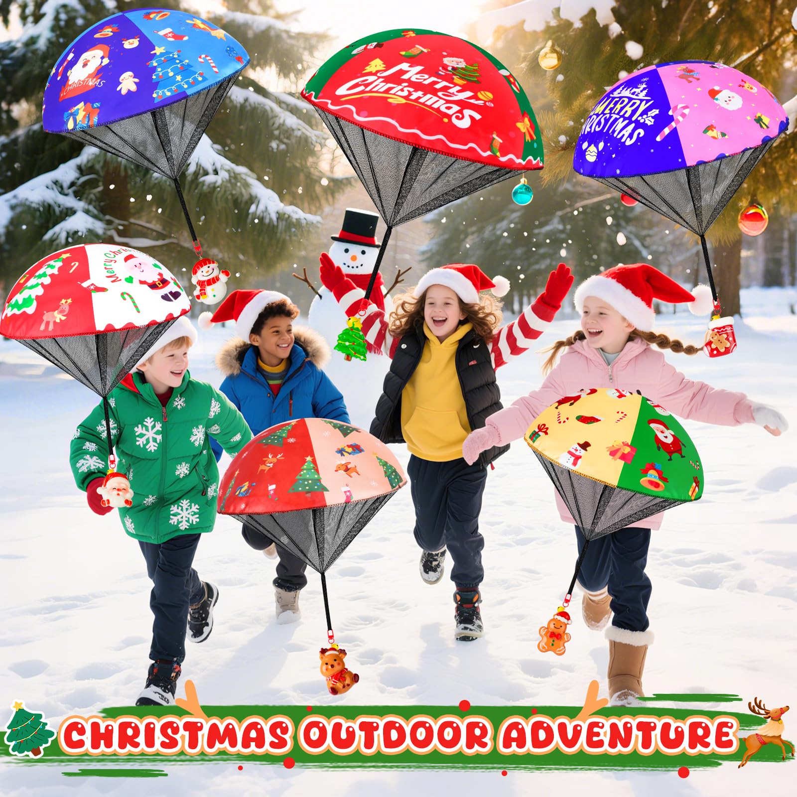 CPSYUB parachute toy uses kid-friendly materials for safe play
