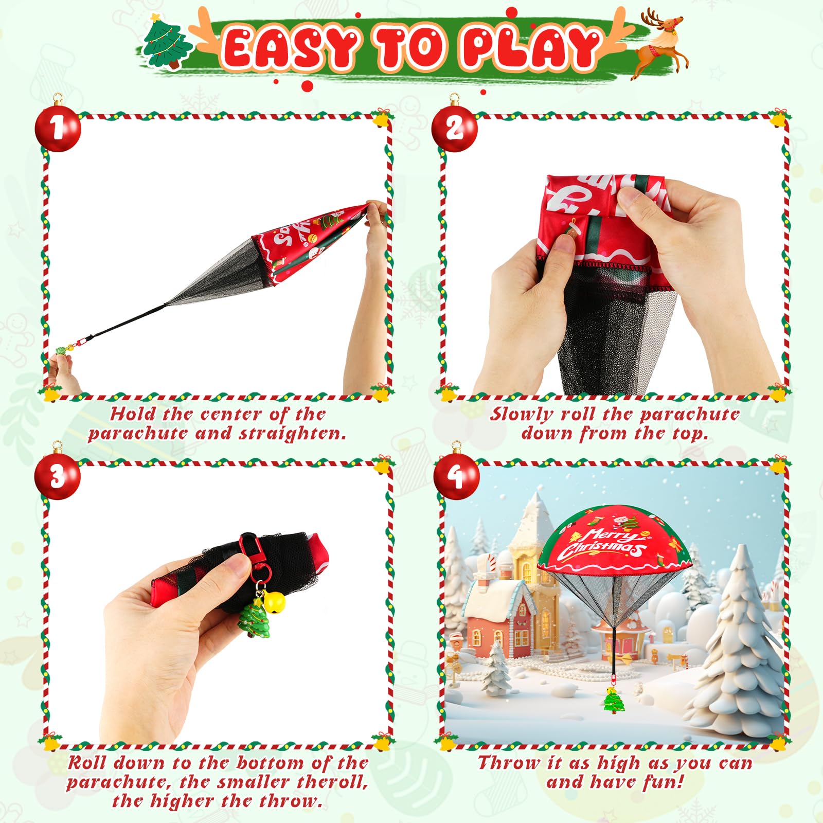 CPSYUB parachute toy promotes outdoor activity and coordination