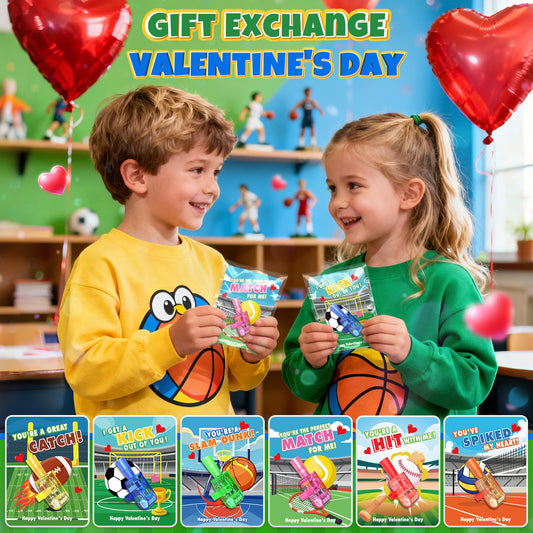 CPSYUB valentines cards for kids accompany glow accessories for easy gifting.
