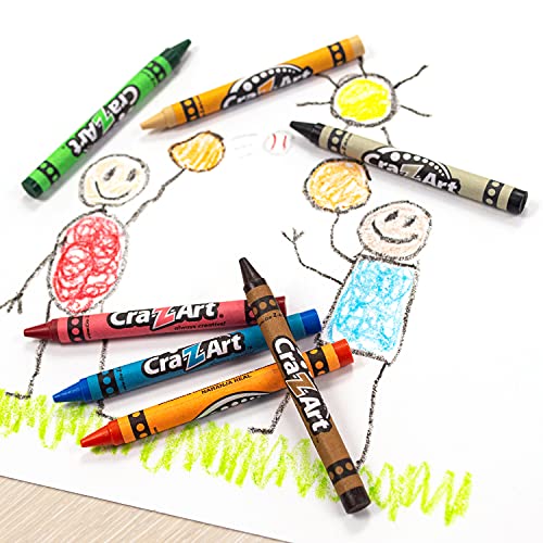 Cra-Z-Art non-toxic crayons suitable for ages 3 and up.