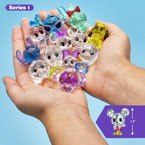Close-up of the 1.5-inch crystal mini figure.