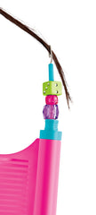 Cra-Z-Art hair ties and elastics keep finished styles secure