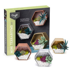 Craft Crush faux moss sheet enhances texture for a natural look.