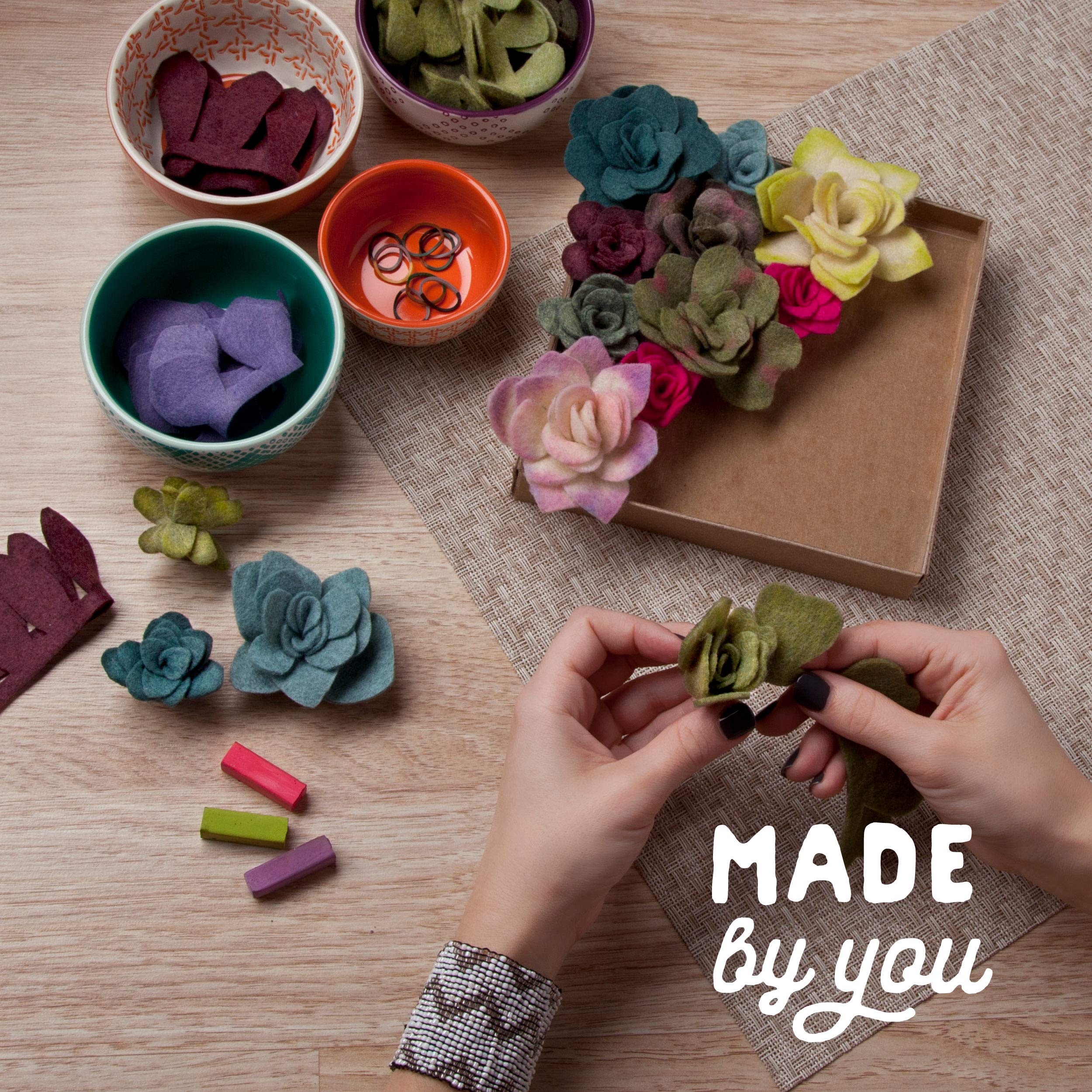 Craft Crush Felt Succulents gift-ready packaging inspires thoughtful gifting.