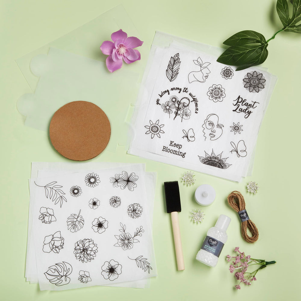 Craft Crush Nature DIY Lantern Kit ages 8 plus for creative exploration