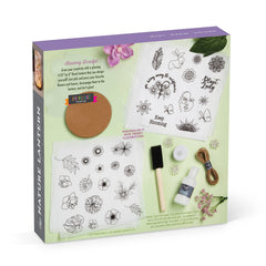 Craft Crush Nature DIY Lantern Kit tea light adds warm, inviting glow
