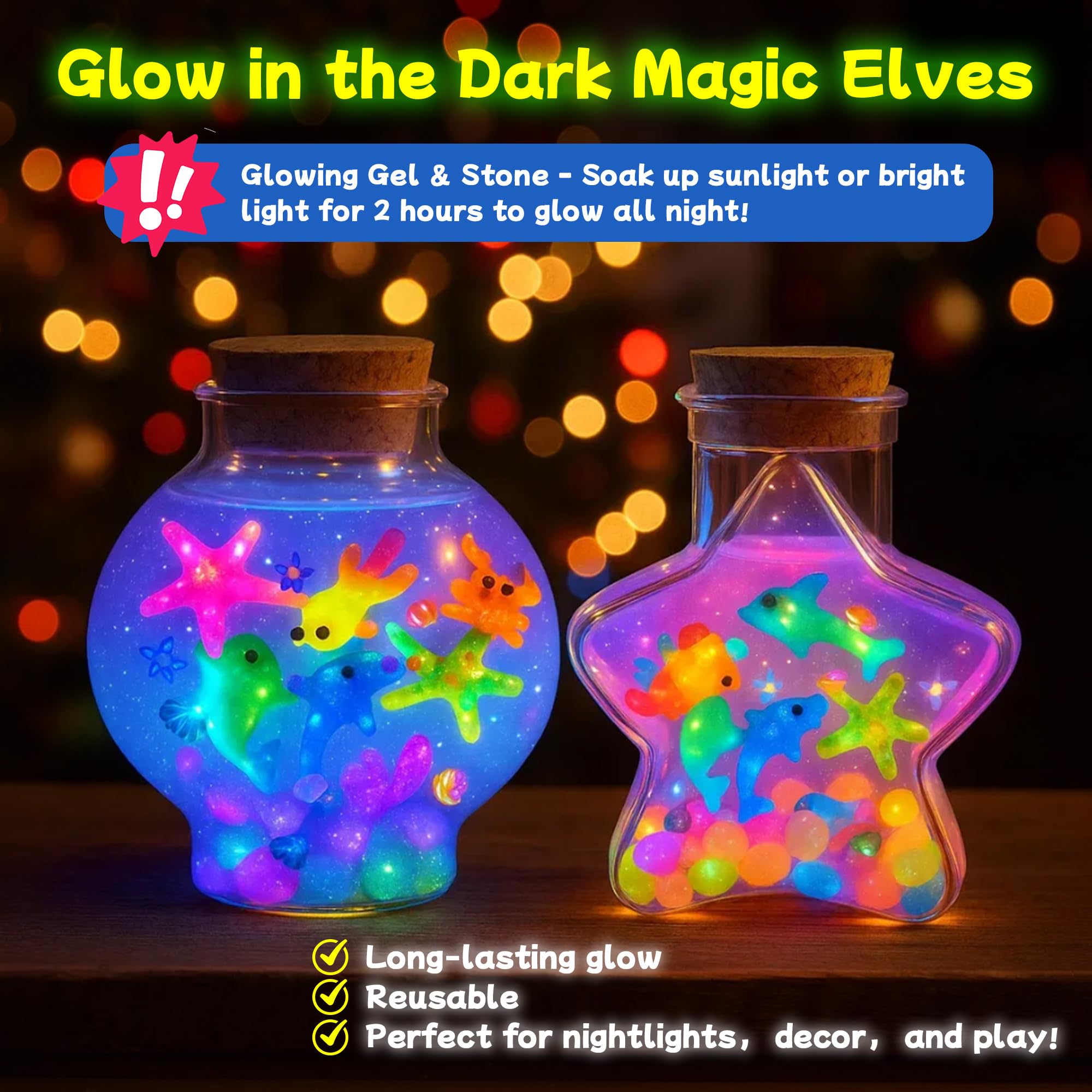Craft Spot 60ml glow gel pack provides soft illumination