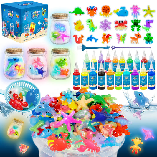 Craft Spot glow water fairy kit box, all-in-one set for creative play