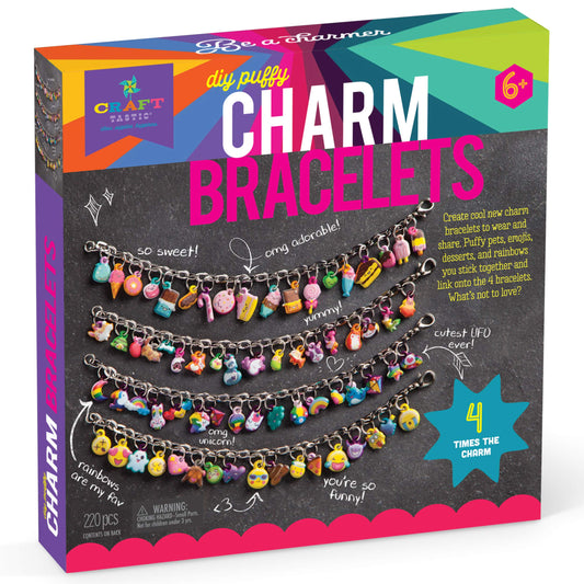 Craft-tastic desserts charm bracelets for playful styling and sharing