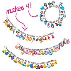 Craft-tastic rainbow charm bracelets celebrate color and imagination