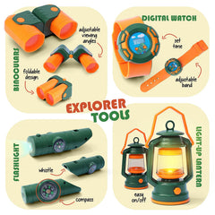 CraftBud plates showcased for sharing pretend campsite meals with friends