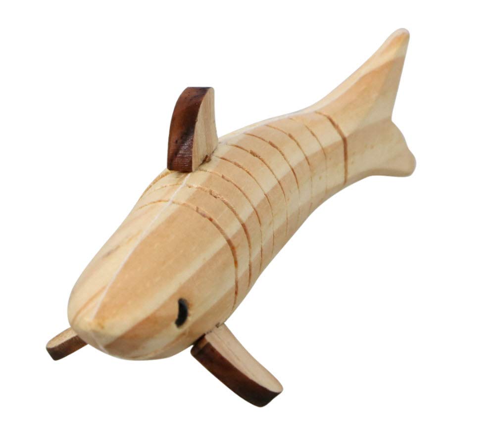 Crafter's Square wiggle shark provides a paintable crafting companion.