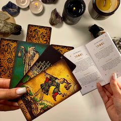 CRAFTERIAN Bright Tarot velvet gift bag ensures safe transport and presentation