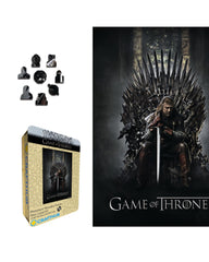 CRAFTHUB Game of Thrones wooden puzzle for adults with 311 pieces