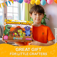 Craftikit color-coded envelopes organize activities for easy age-based selection.