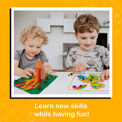Craftikit educational dinosaur projects emphasize hands-on learning at home.