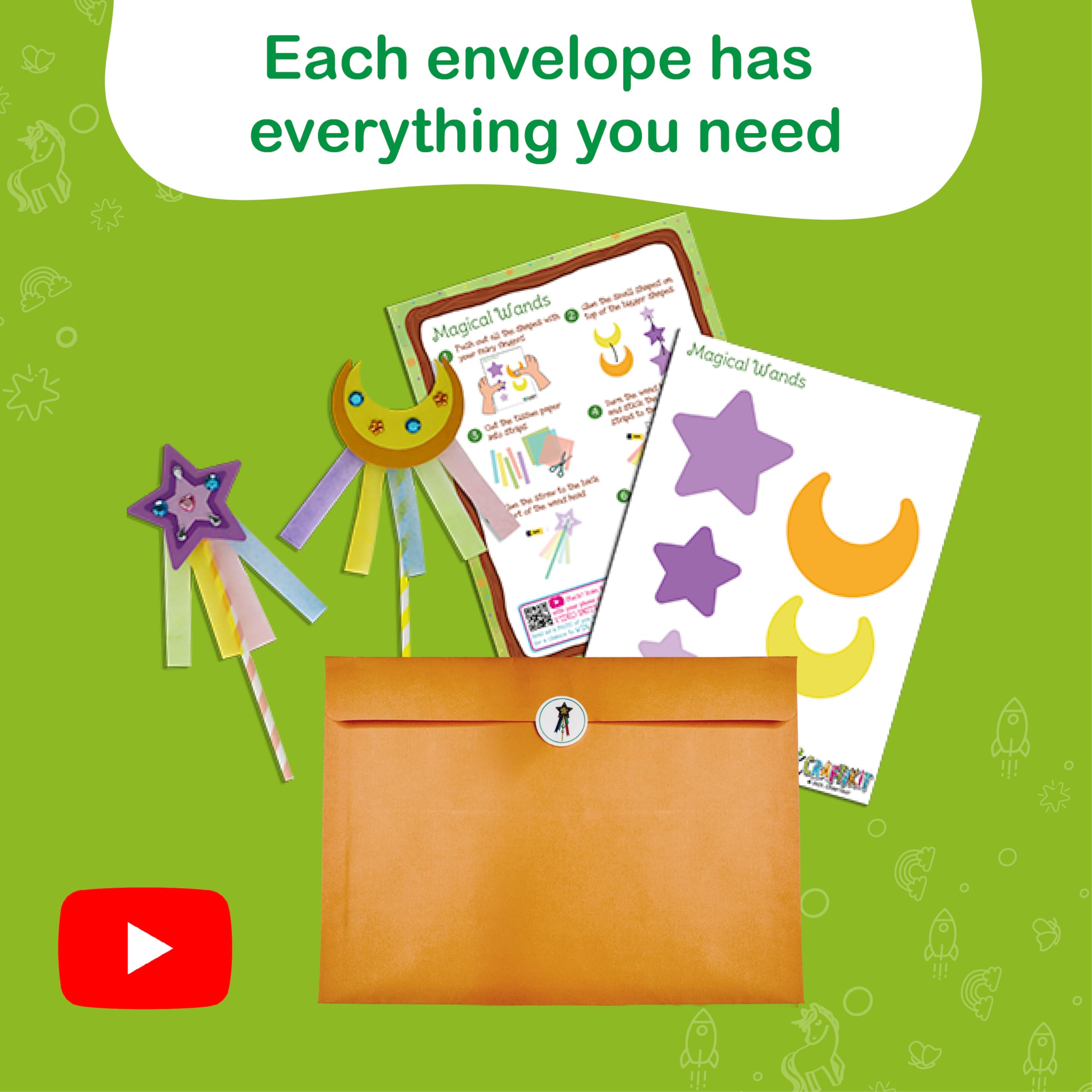 Craftikit nature-themed imaginative play visuals invite storytelling and creativity.