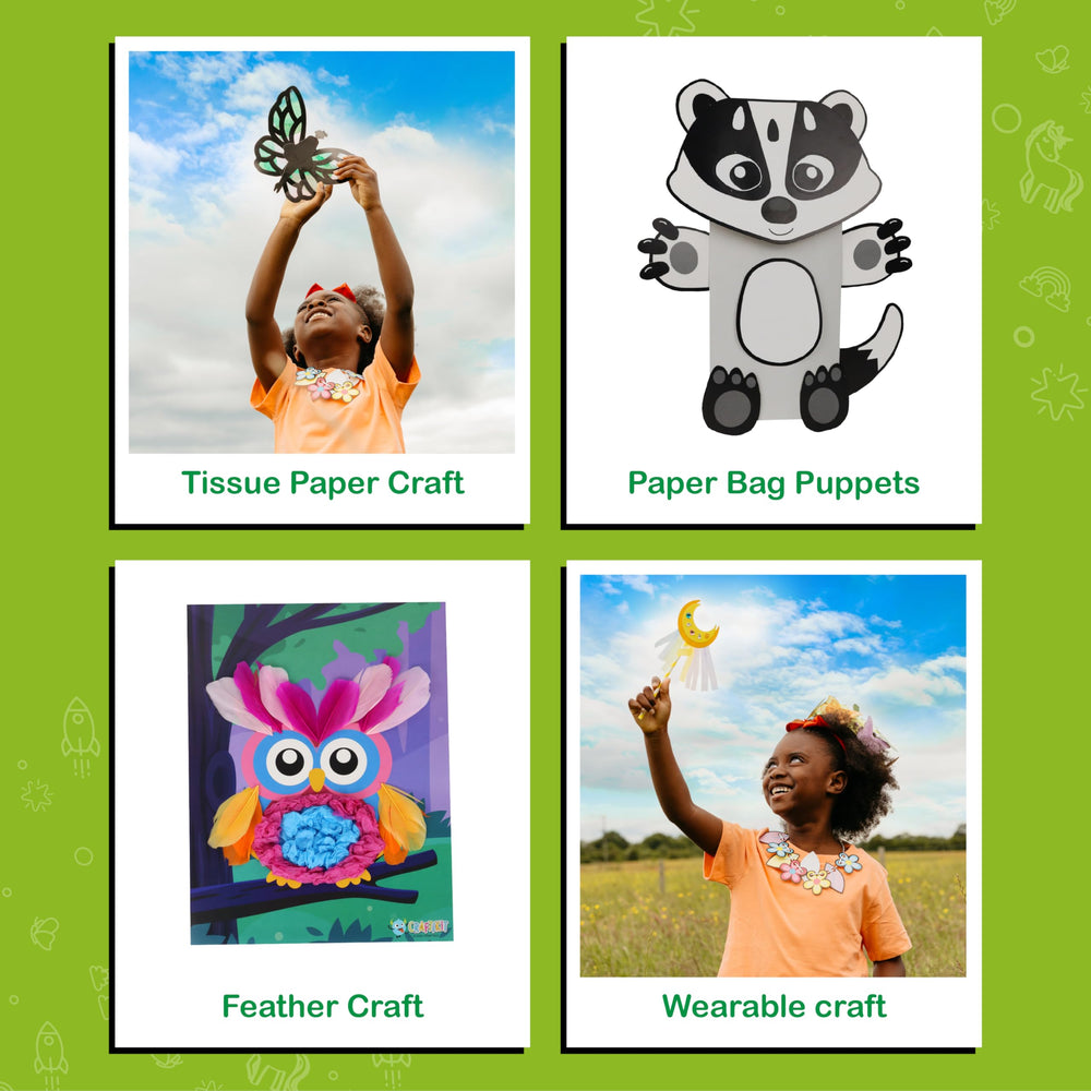 Craftikit pre-prepped activities simplify setup and cleanup for busy families.