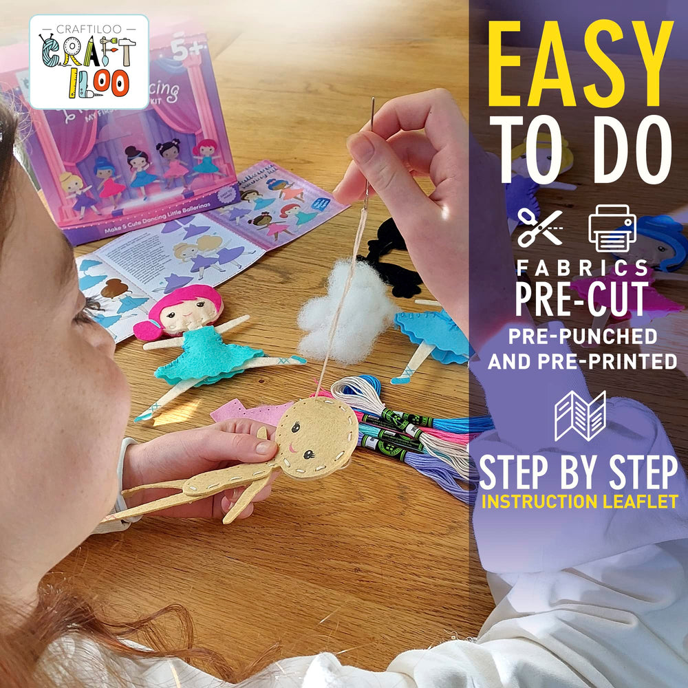 CRAFTILOO five projects offer imaginative play and foundational sewing skills.