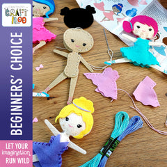CRAFTILOO box doubles as a ballet stage for extra pretend play.