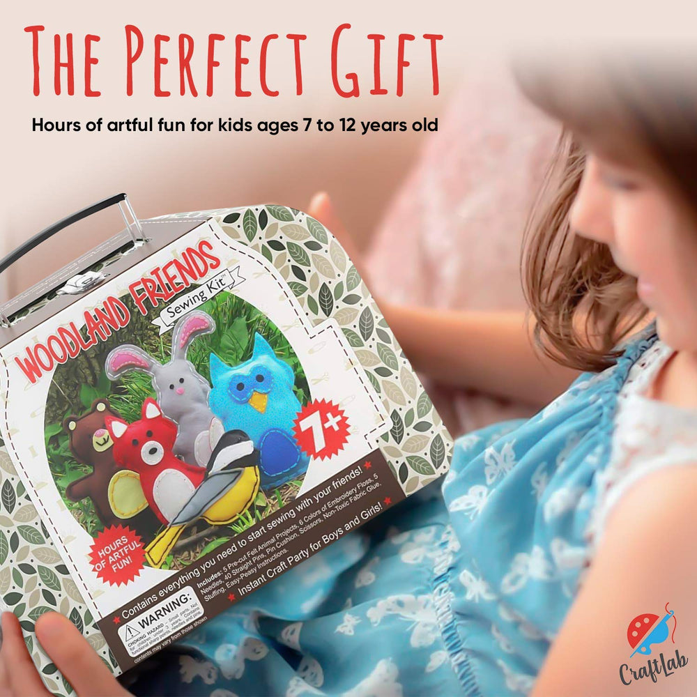 Group-friendly CraftLab activity suitable for 5+ kids at a party.