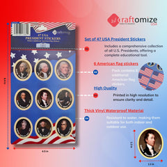 CraftomizeUSA vinyl sticker close-up highlighting thick, durable material for indoor outdoor use.