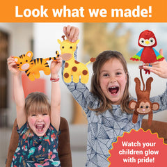 Craftorama Sewing Kit for Kids – instructional videos guide steady progress.