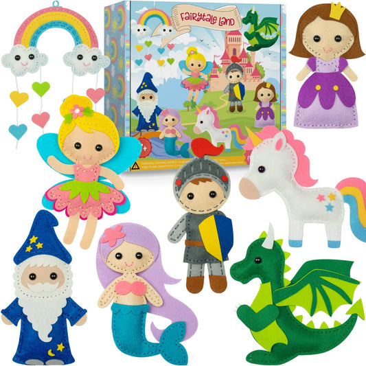 Craftorama Sewing Kit for Kids starter set helps beginners begin hands-on sewing confidently.