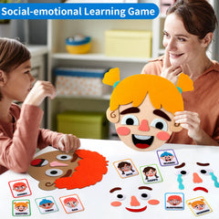 Craftstory emotion cards illustrate feelings to support expressive language development.