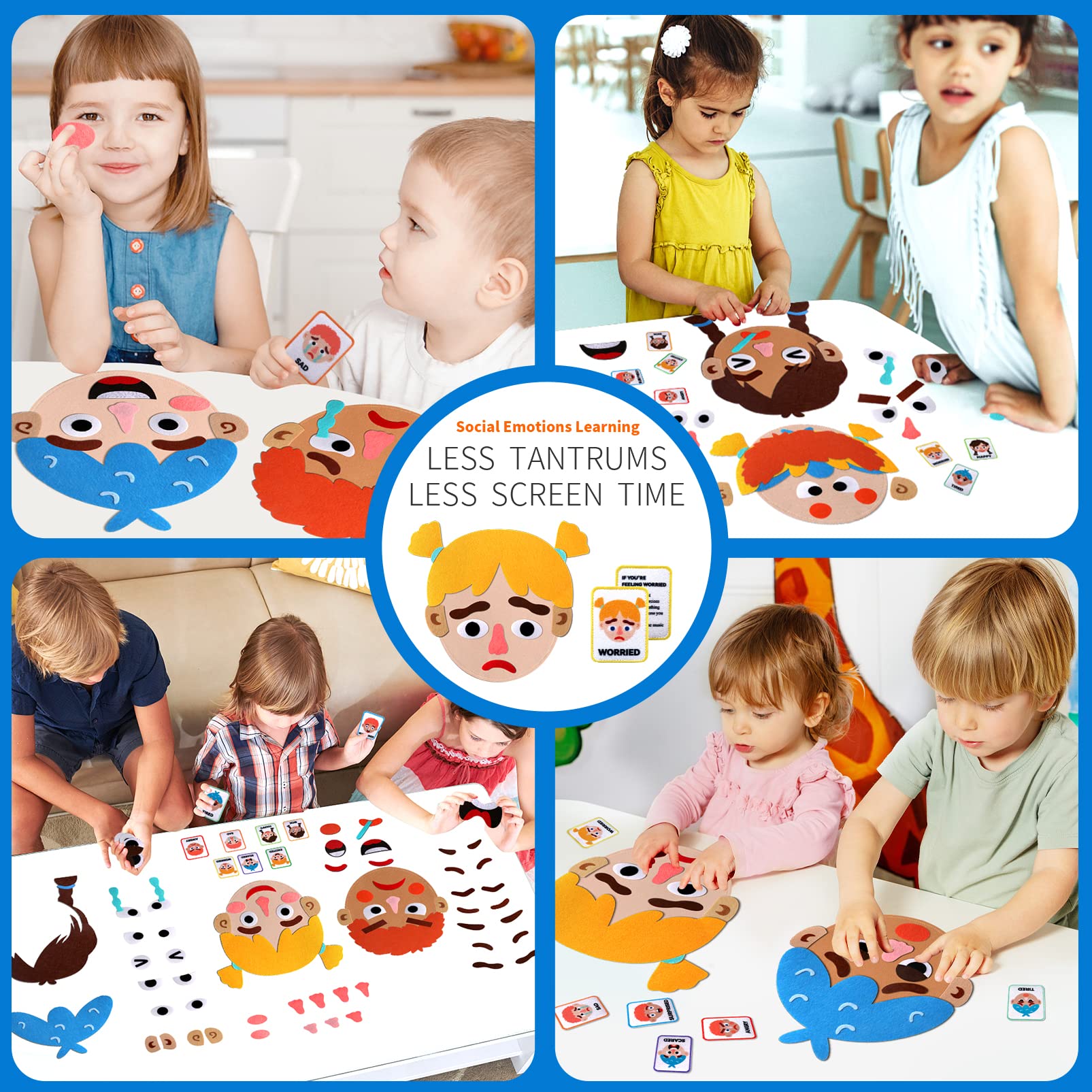Craftstory kids using the kit in home, classroom, or travel settings.