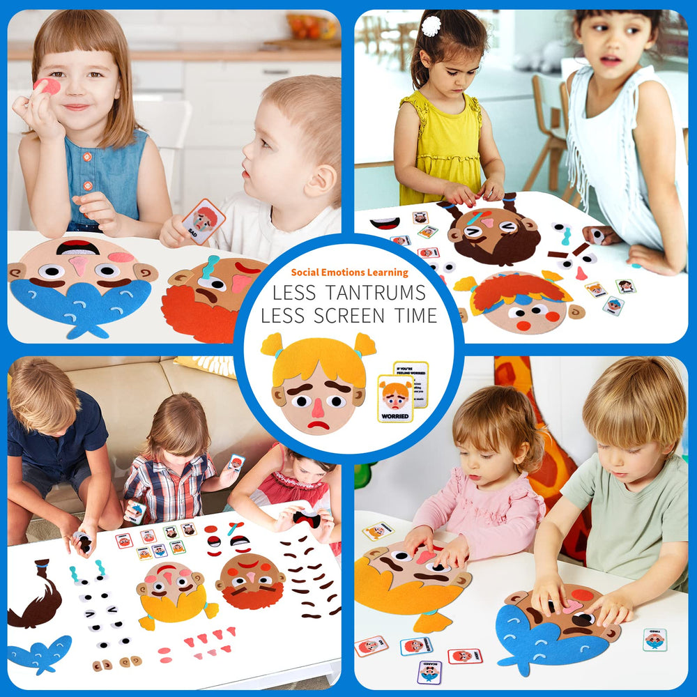 Craftstory kids using the kit in home, classroom, or travel settings.