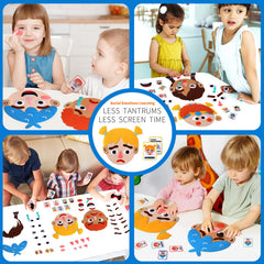 Craftstory kids using the kit in home, classroom, or travel settings.