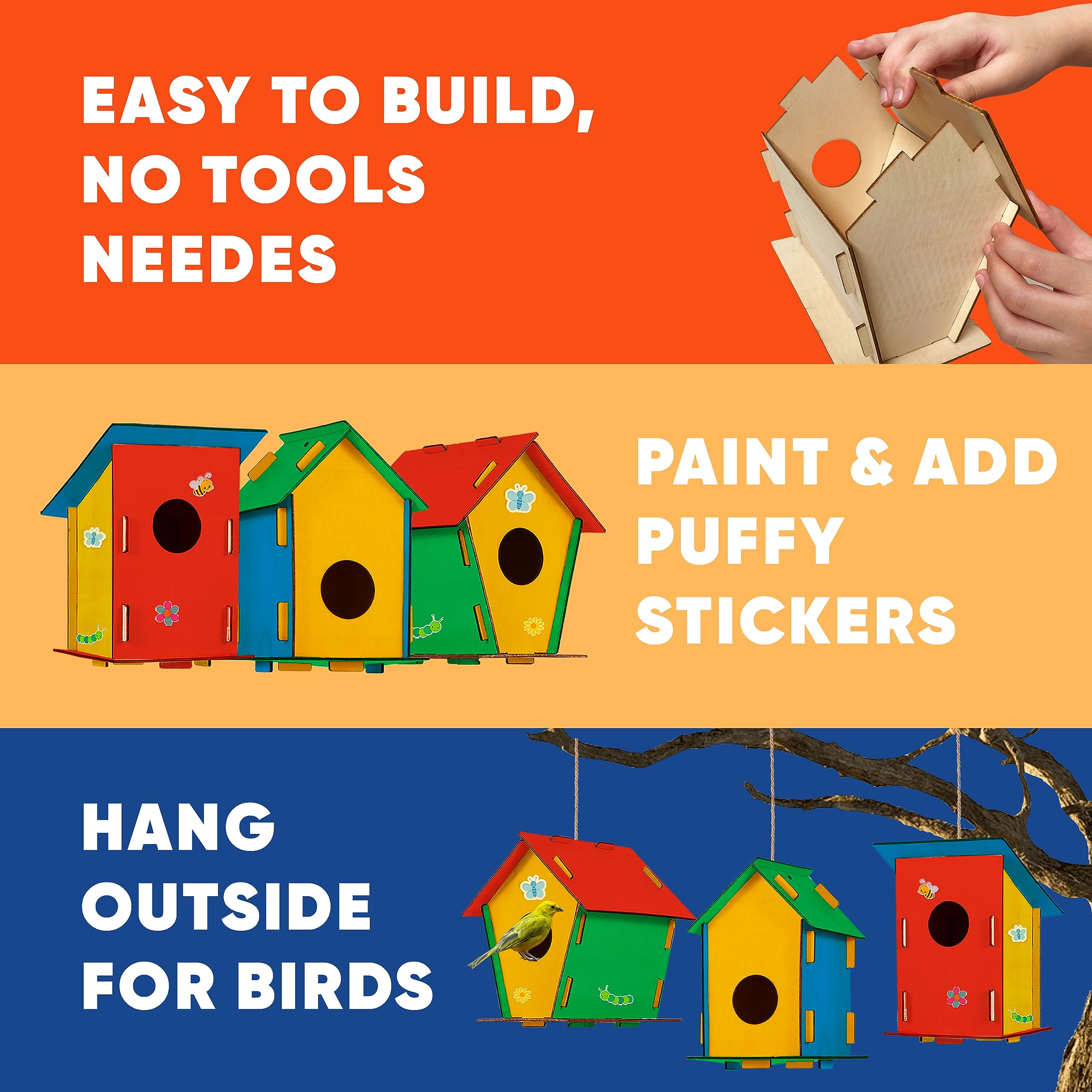 Laser-cut wood surfaces from Crafty Happitooys enable easy, safe assembly