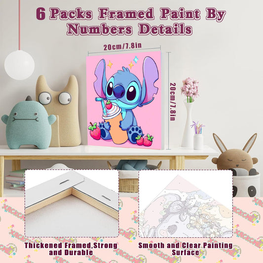 CraftyTime acrylic paints set for bold colors and easy color matching