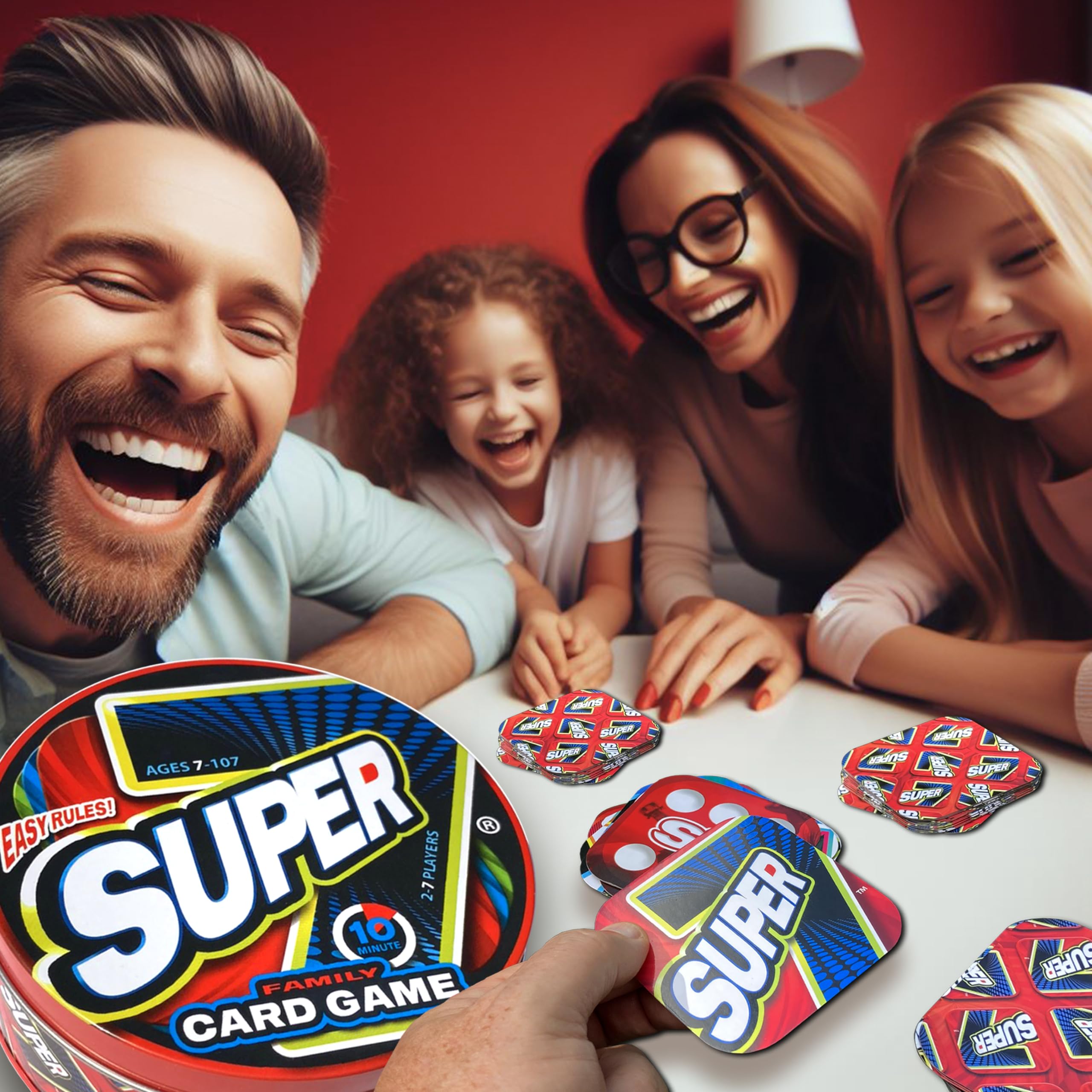 Craig Clark Inc. Super 7 premium cards spread for quick play