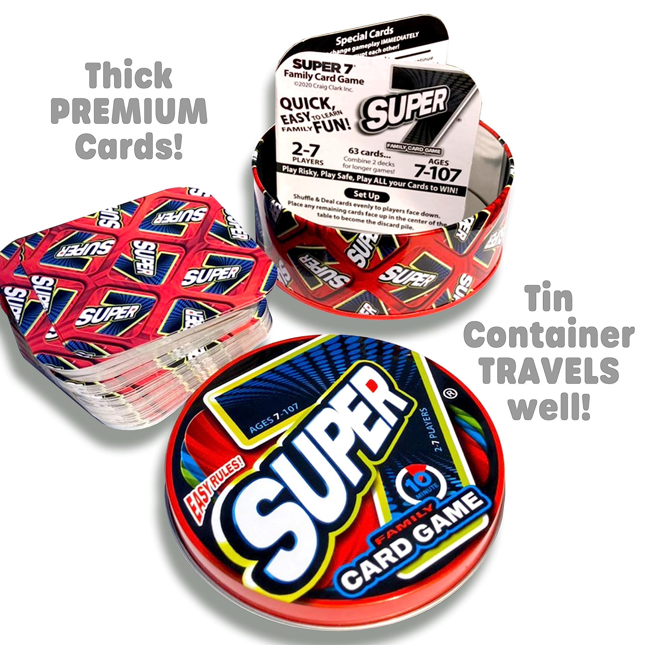 Craig Clark Inc. Super 7 two decks joined for longer play